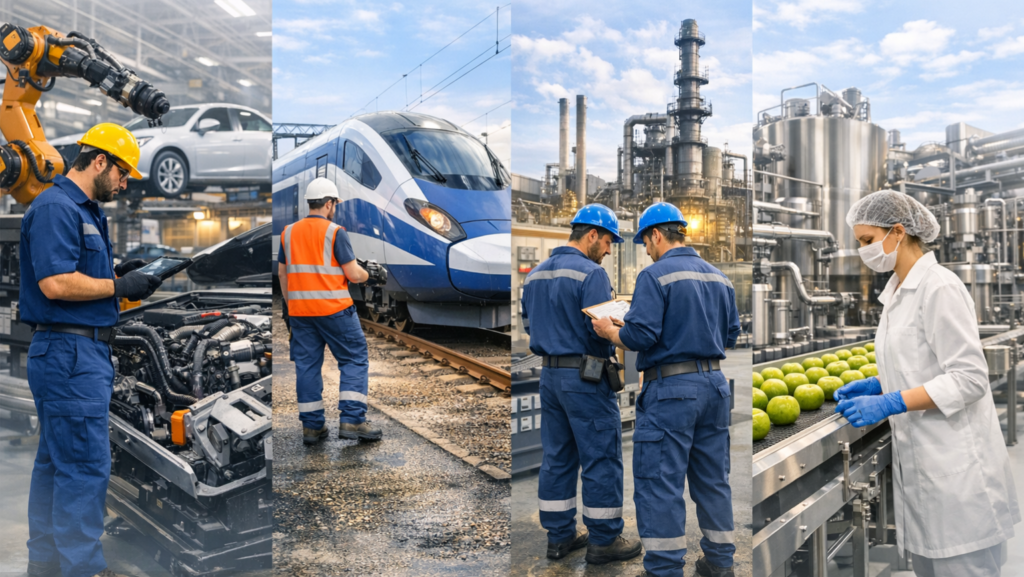 secteurs maintenanceb